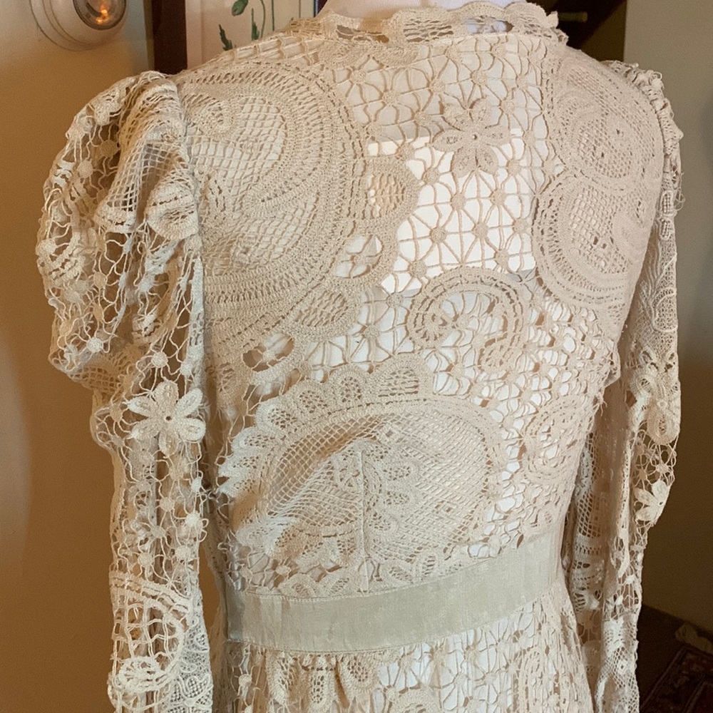 LoveShackFancy Cream Maxi Dress - Picture 10 of 16